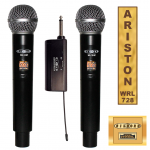 ARISTON WRL728 Διπλό ασύρματο μικρόφωνο χειρός
